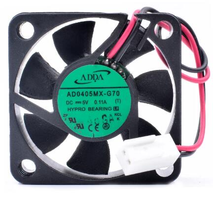 Original ADDA AD0405MX-G70 Cooling Fan 5V 0.11A 0.55W 2wires AD0405MX-G70 Fans